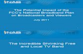 The Potential Impact of the FCC's National Broadband Plan on Broadcasters and Viewers
