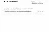 Kawasaki Brute Force (Owners Manual) Contents