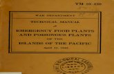 TM 10-420 Emergency Food Plants & Poisonous Plants of the Pacific 1943