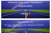 Going to Heaven