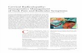 Cervical Radiculopathy Nonoperative Management of Neck Pain and Radicular Symptoms