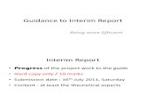 Guidance to Interim Report 31052011