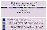 Dimensions of Social Strat