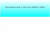 Designing a Good Web Site