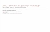 new media & policy making: levers and loopholes