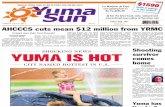"Yuma is hot" headline