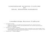 Ccm-leadership Across Culture