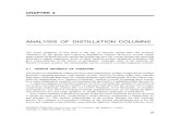 Analysis of Distillation Columns