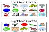 Vowel Letter Lotto