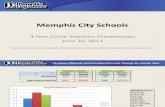 MCS 3 Year Crime Statistics Presentation