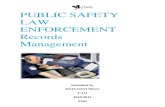 Public Safety Law Enforcement Records Management