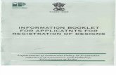 7 7 General Information Booklet for Registration of Design