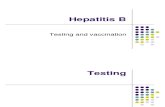 Hepatitis B Vaccination Pres