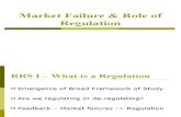 Market Failure & Role of Regulation 1[1]