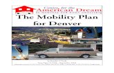 The Mobility Plan for Denver