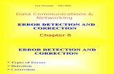 Detection and Correction
