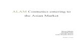 ALAM Cosmetics Entering to the Asian Market
