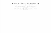 Cast Iron Enameling III 3-26-11