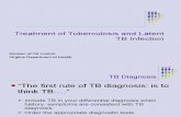 TB and LTBI Treatment
