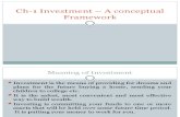 Ch-1 Investment a Conceptual Framework