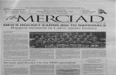 The Merciad, March 21, 2001