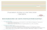 Population Survey of the Arts 2009