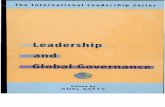 Leadership and Global Governance- The International Leadership Series (Book Two Yazar- Adel Safty