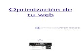 Optimización de la web