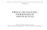 Introduction to Reactionary Defensive Methods