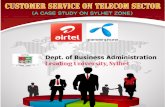 Report of Customer Service on Telecom Sector ( a Case Study of Sylhet Zone)