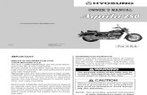GV250 Owner Manual