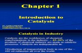 Chapter 1 Intro to Catalysis