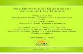R-Key Elements for Educational Accountability Models