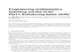 Engineering Mathematics TI-92