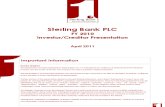 Sterling Bank PLC FY 2010 Investor-Creditor Presentation