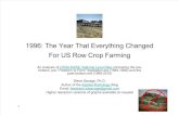 The Year Everything Changed for US Row Crop Farming