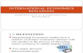 Chp.1 International Economics