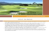 Assessment of Golf Course and Ground Site