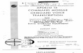 Apollo 15 Command Module Onboard Voice Transcription