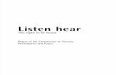 Listen Hear: The right to be heard
