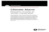 Climate Alarm: Disasters increase as climate change bites