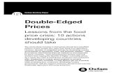 Double-Edged Prices: Lessons from the food price crisis: 10 actions developing countries should take