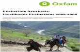Evaluation Synthesis: Outcomes and lessons learned from Oxfam GB's livelihoods programme evaluations 2006-2008