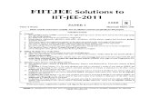 IIT JEE 2011 paper-1 FIITJEE