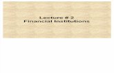 finanial institutions