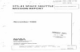 STS-41 Space Shuttle Mission Report