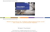 Best Practice in Talent Management