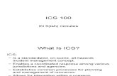 ICS 100 in five minutes or less