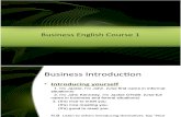 Business English Course 1
