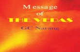 GC Narang - Message of the Vedas